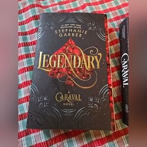 Unk Legendary Caraval Novel - Black and Red Cover